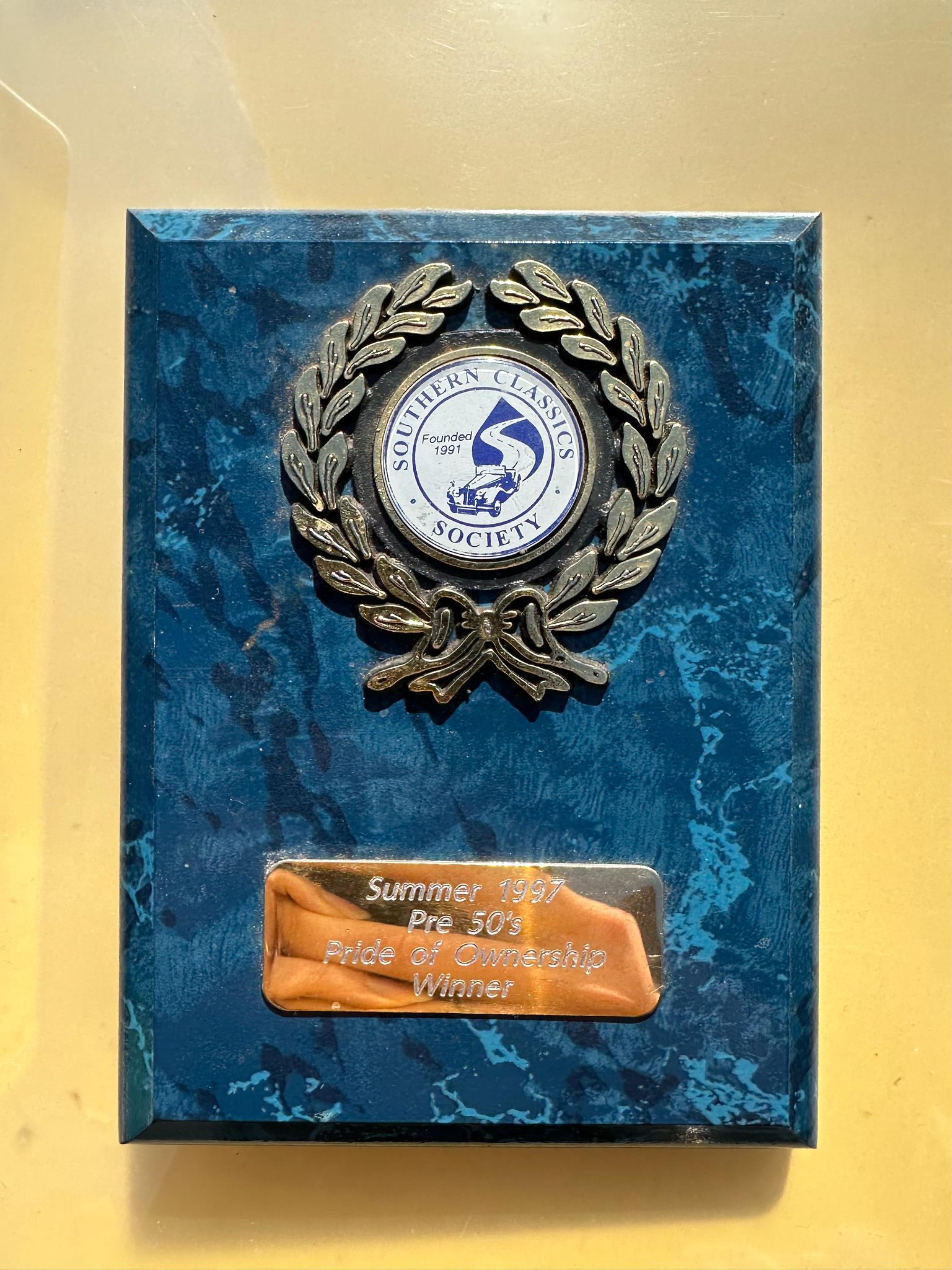 A 1936 Ford Model Y saloon, reg. no. CYM868, 885cc, dark green, odometer showing 93,057 miles. Restored by the late owner, to a very high standard and winner of seven Concours d’Elegance awards